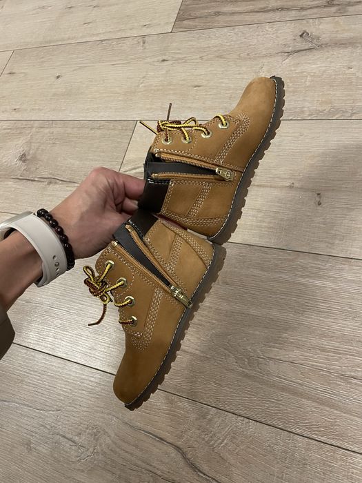 Ghete Timberland piele 25