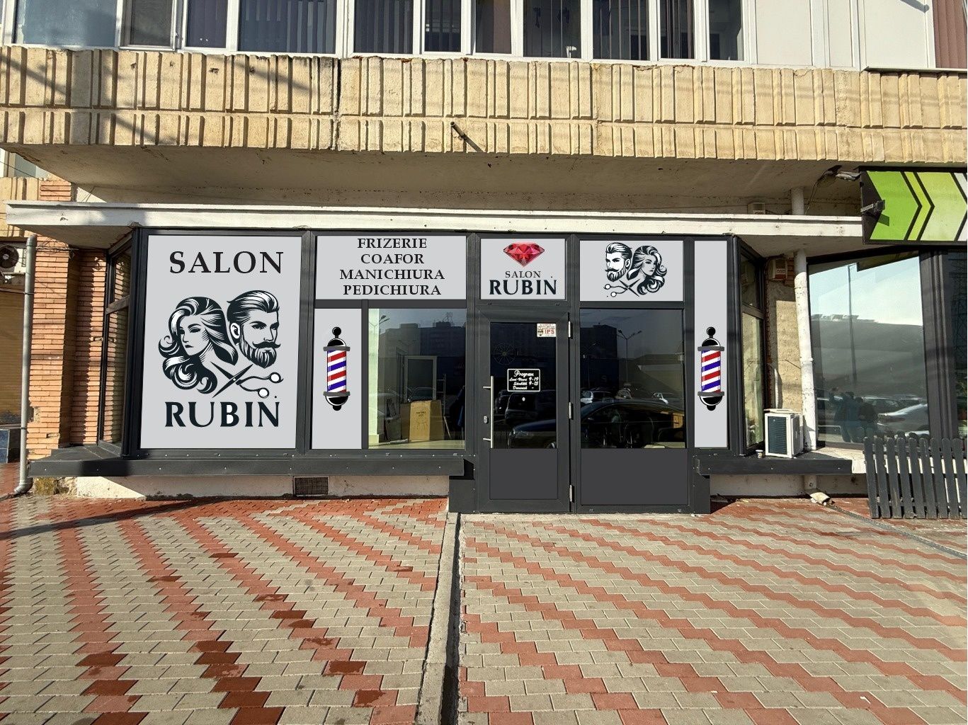Inchiriez post lucru frizerie coafură