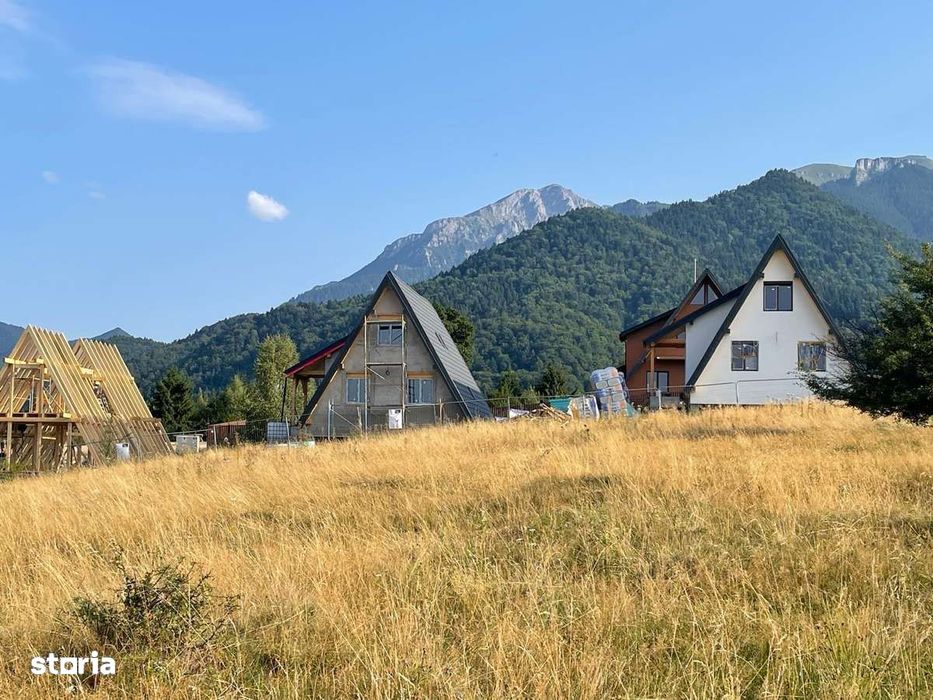 Case A‑Frame 4 camere, Râșnov,Brașov–Direct dezvoltator, fără comision