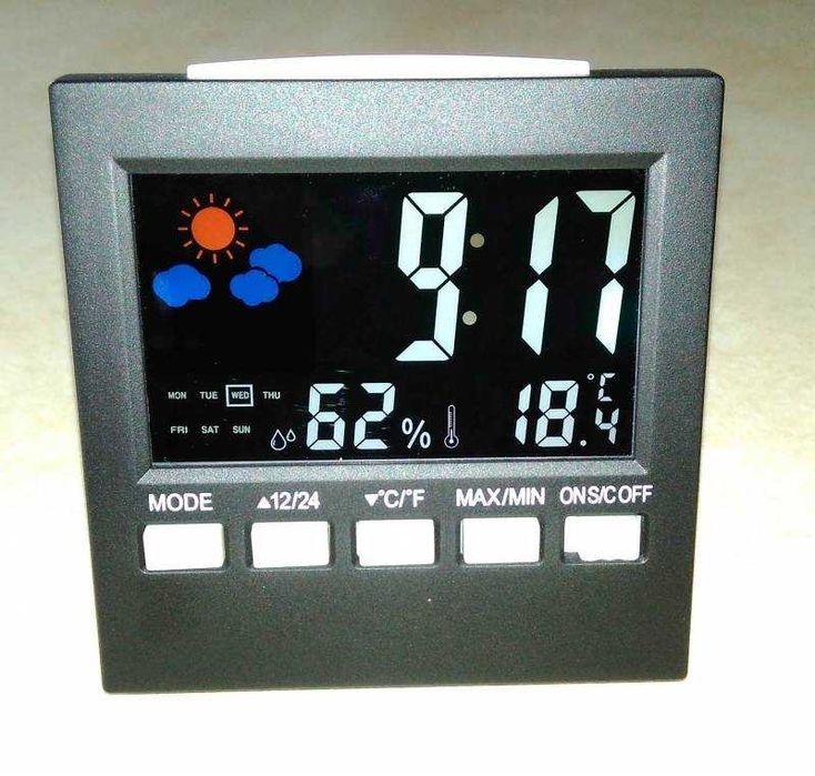 Гигрометр, часы-календарь, метеостанция