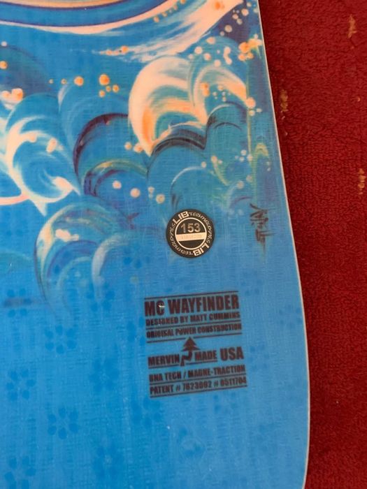 Snowboard Lib Tech McWayfinder 153