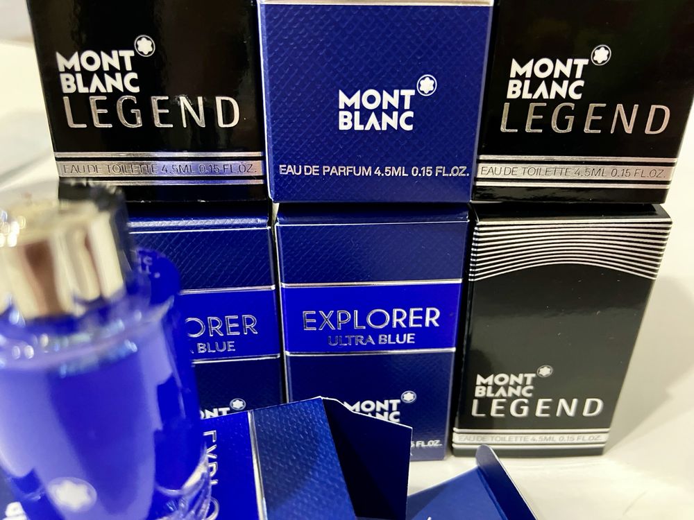 Мужские ароматы Mont blanc (миниатюры)