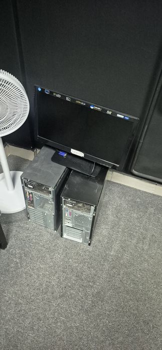 Продам 2 офисных компьютера и мониторы