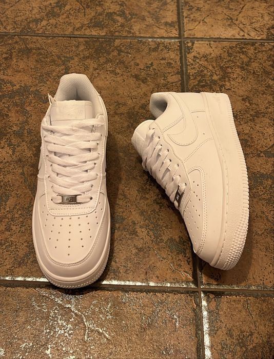 Adidași Albi Nike Air Force 1 Low mărimea 40-41