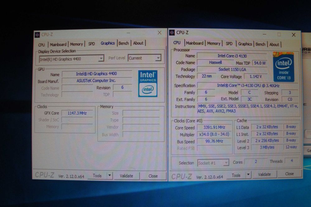 Procesor intel core i3 4130 3.4 Ghz 54w tdp Haswell 3mb L3 sk 1150 LGA