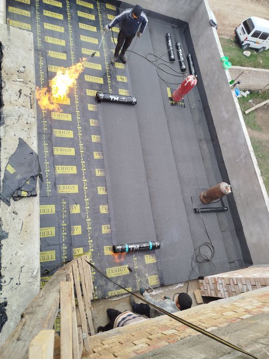 Gidro izalatsiya terrasa гидроизоляция