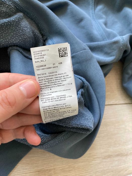 Hugo Boss X Russell Athlethic мъжки суитчър суичър