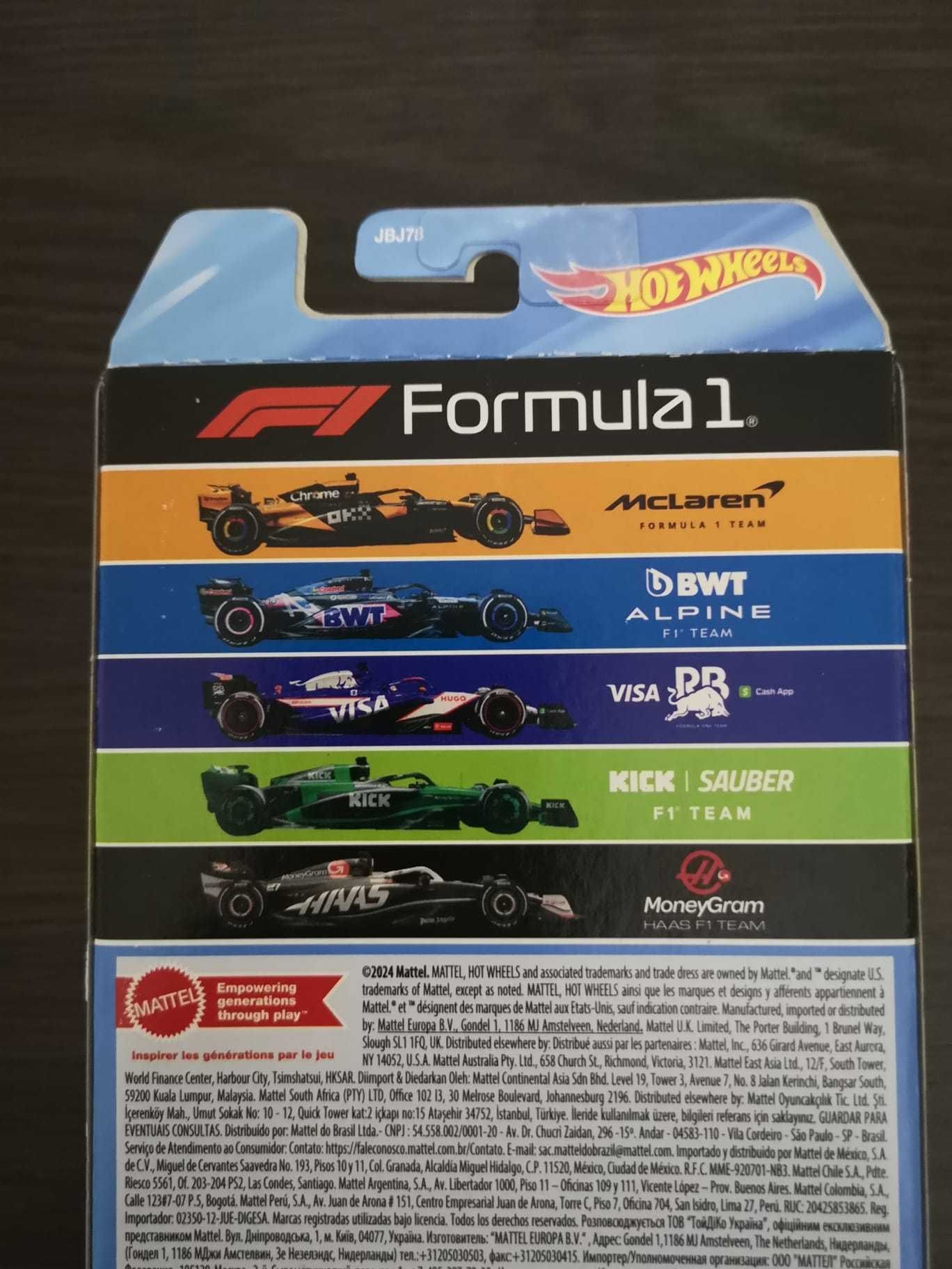 Mașinuțe Hot Wheels Formula 1 F1 & Volkswagen
