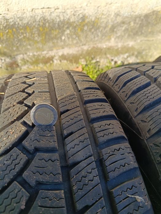Зимни гуми с железни джанти 195/60/15