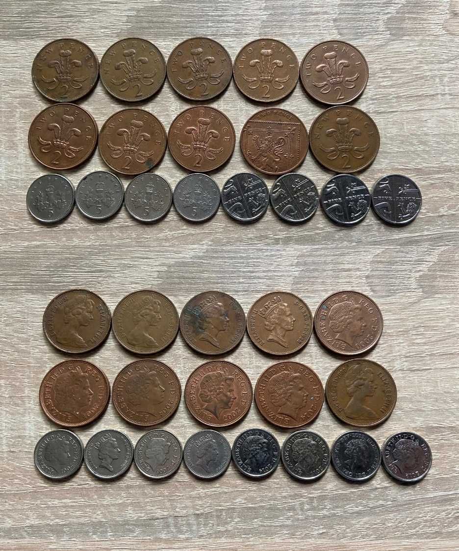 Lot monede Anglia