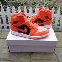 Jordan 1 mid "Rush Orange"