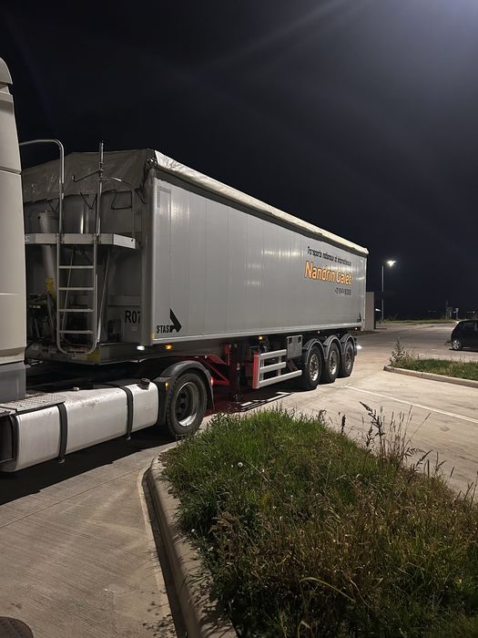 semiremorca bena cereale Stas 54 mc