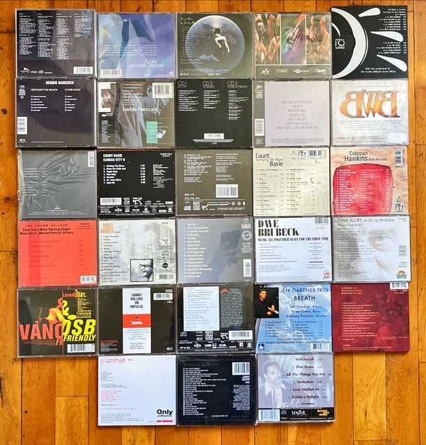 Lot CD jazz: Matsui, Gillespie, Hancock, Basie, Getz, Brubeck, Davis..