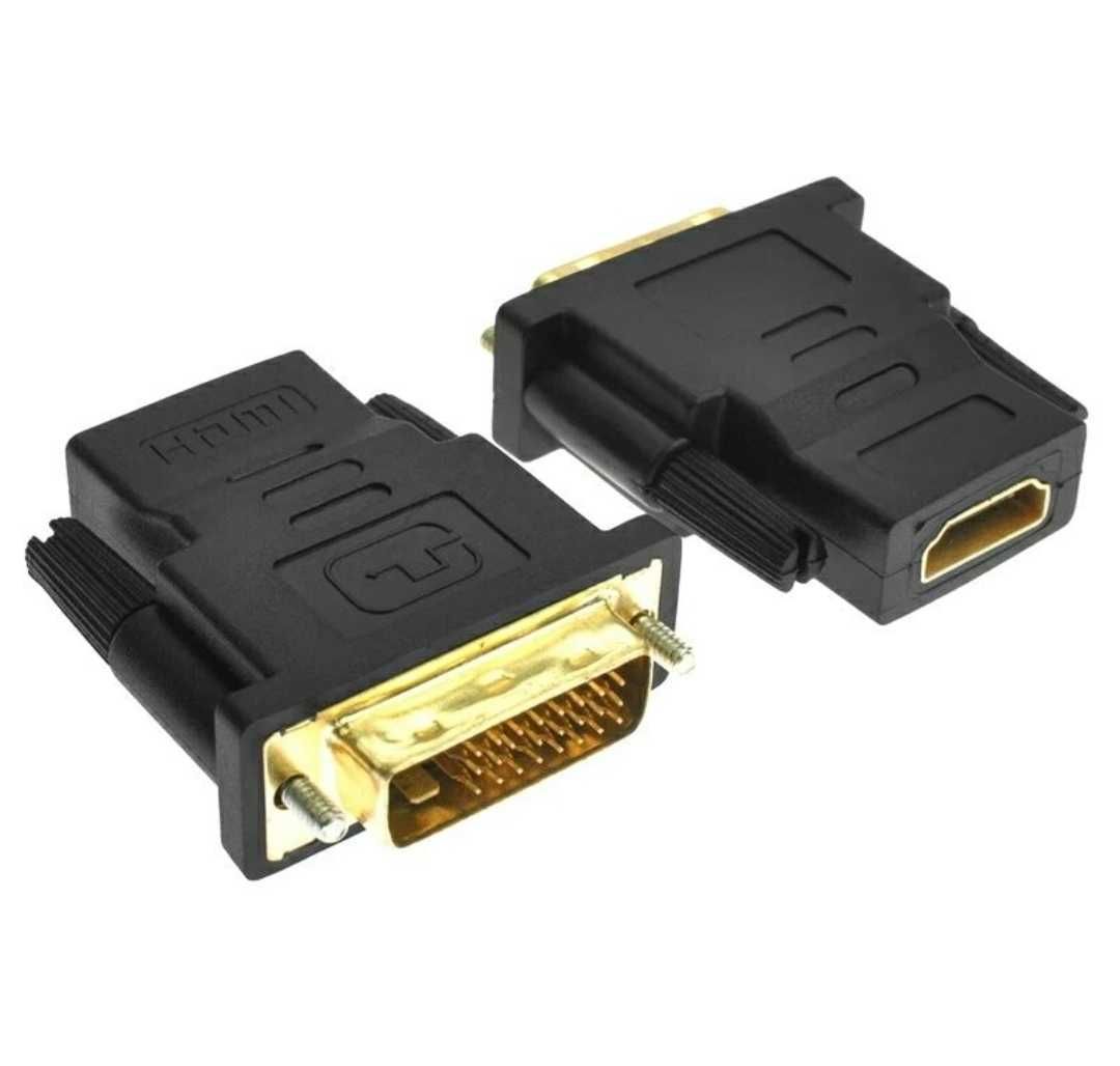 Новый Переходник с DVI на VGA. DVI на HDMI. HDMI на VGA для монитора