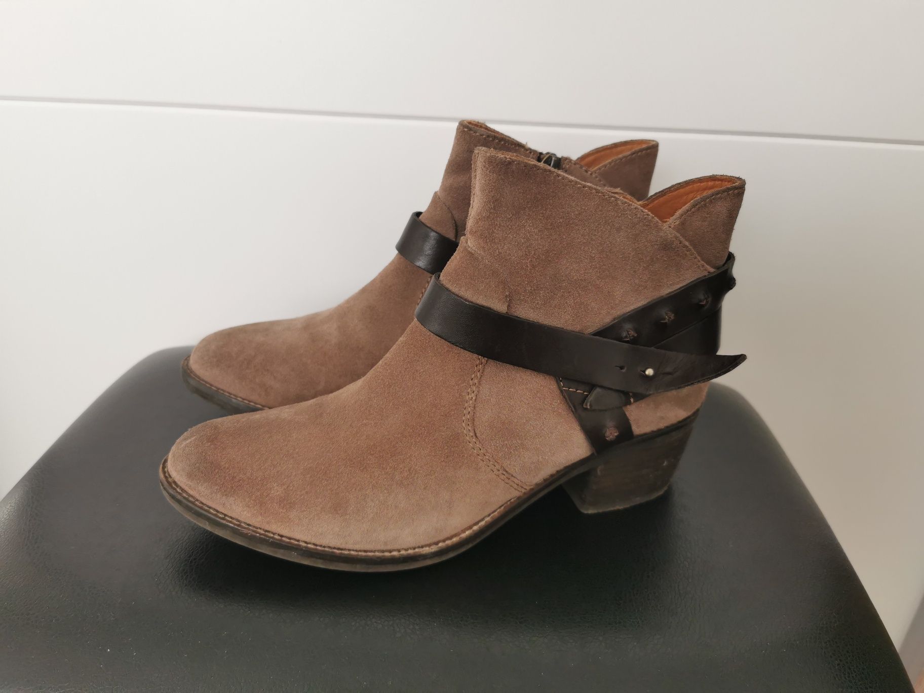 Botine piele Geox, nr 37