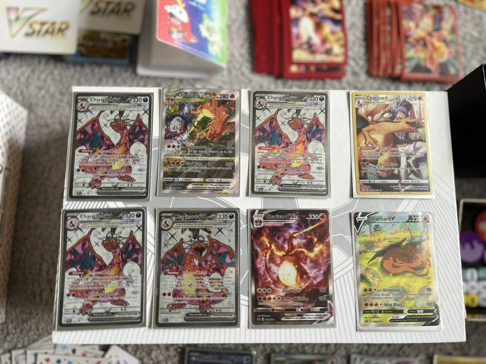 Над 1300 покемон карти с кутии зарчете пакетчета албуми…