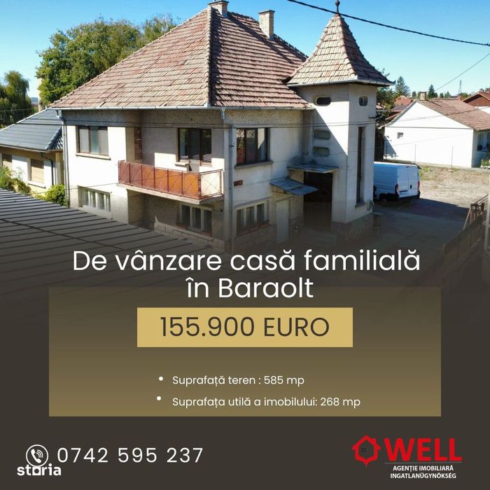 De vânzare casă familială în Baraolt