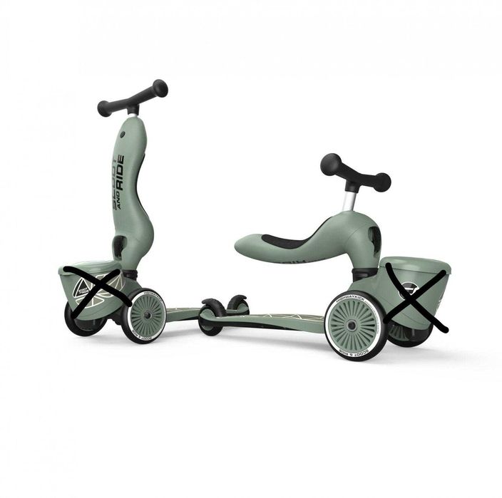 Trotineta Scoot&Ride Highwaykick 1 Lifestyle pentru 1-5 Ani Verde