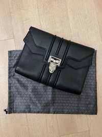 Чанта Philipp Plein Black Leather Hannah