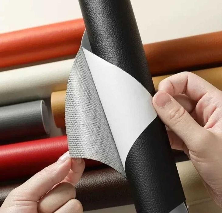 Rolă piele ecologică 50x137 cm pentru reparații auto și mobilier