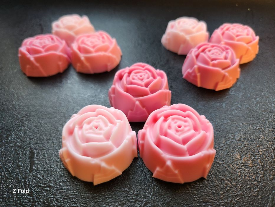 Mini săpunuri trandafir set 3 buc
