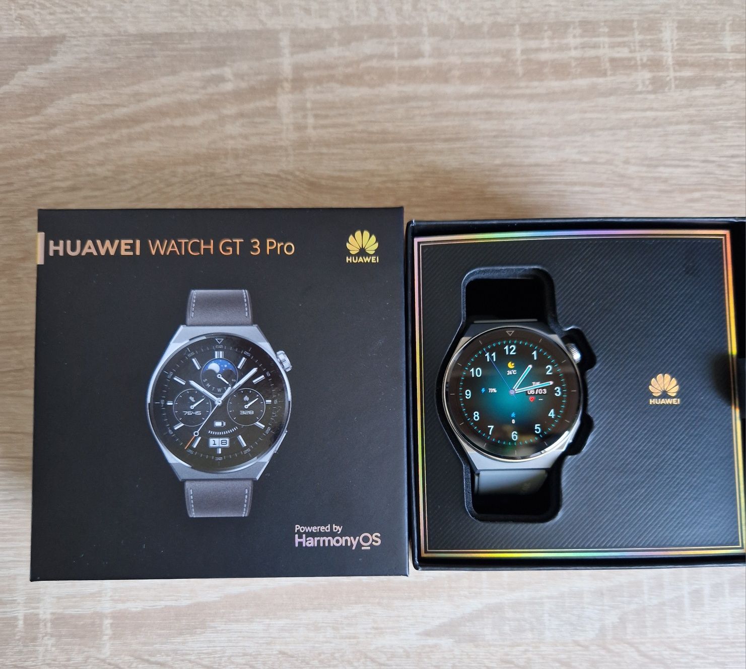 Huawei Watch GT 3 Pro Titanium – 60% mai ieftin decât nou! Super pret