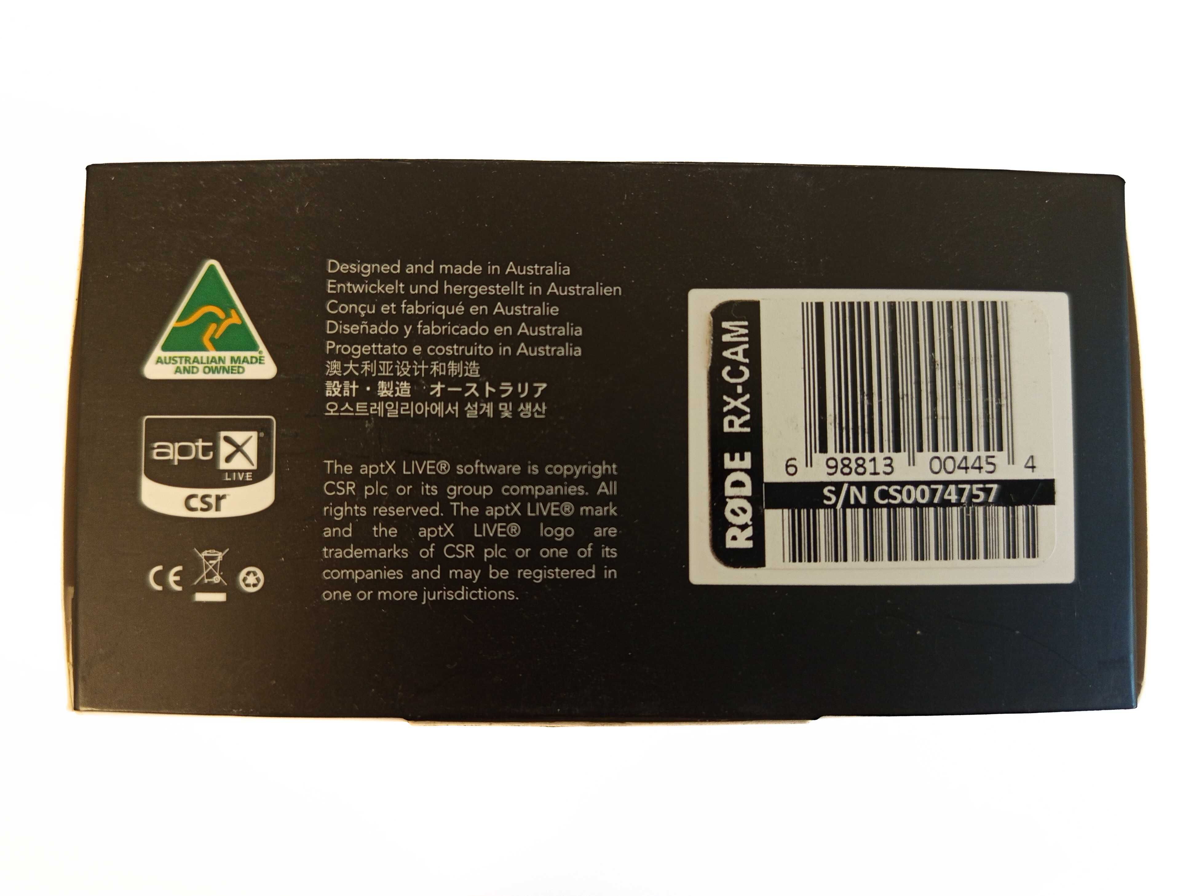 Безжичен предавател за камера RØDELink RX-CAM Wireless Receiver