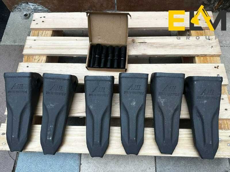 Коронки ковша усиленные Cat Komatsu Doosan Hitachi Volvo
