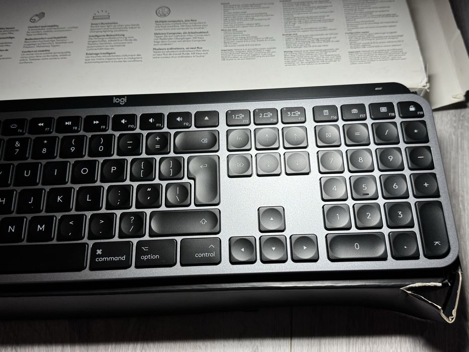 Tastatura wireless Logitech MX keys Mac Bluetooth noua garantie Flanco
