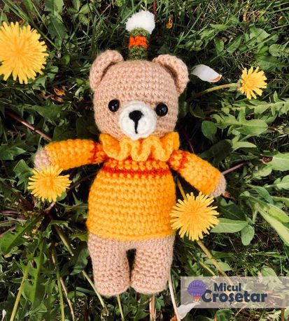 Ursuletul Circar - Jucarie crosetata, cadoul perfect pentru copii