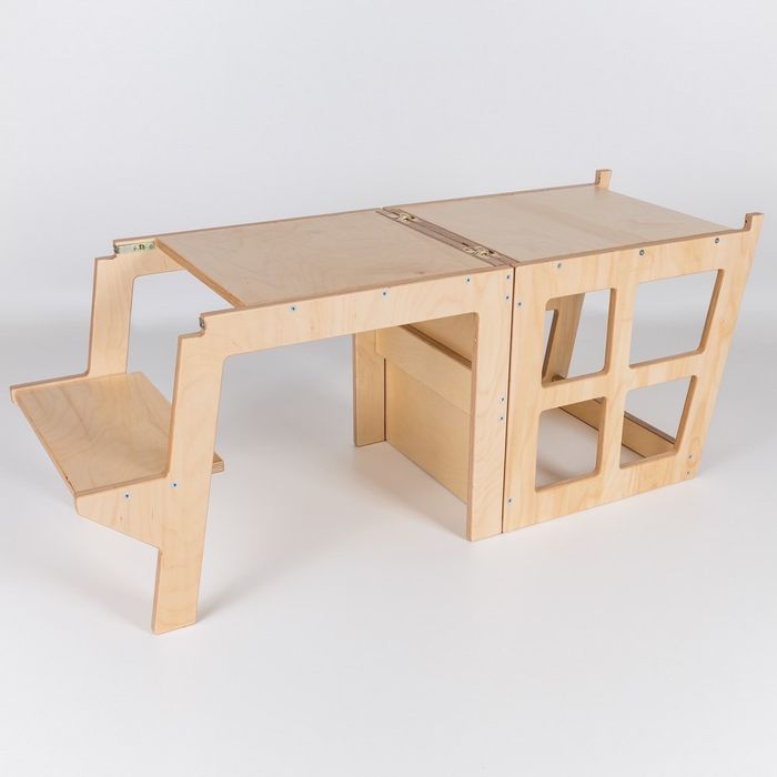 Дървена кула 3 в 1