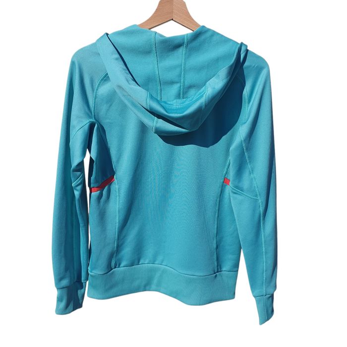 Hanorac sport S, dama, turcoaz, ODLO, maneca lunga