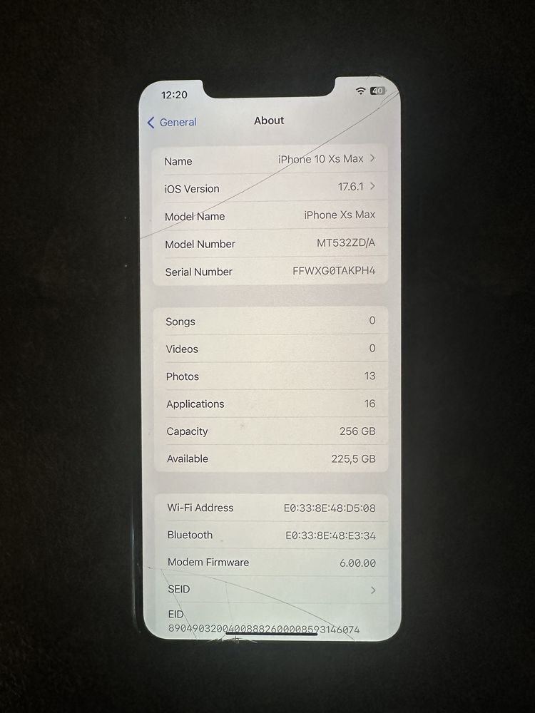 Iphone XS max, 256 GB, отличен!