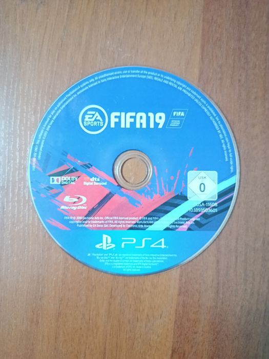 Диск Fifa / Фифа 19 для PlayStation 4