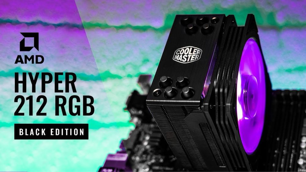 Cooler Master Hyper 212 RGB Black Edition