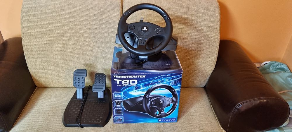Volan+Pedale Thrustmaster T80 Racing Wheel (PS4/PS3)
