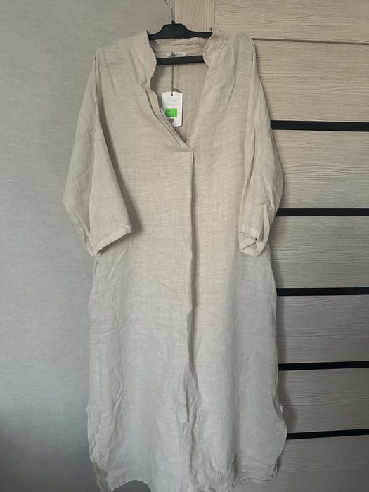 Платье лен,Италия,новая