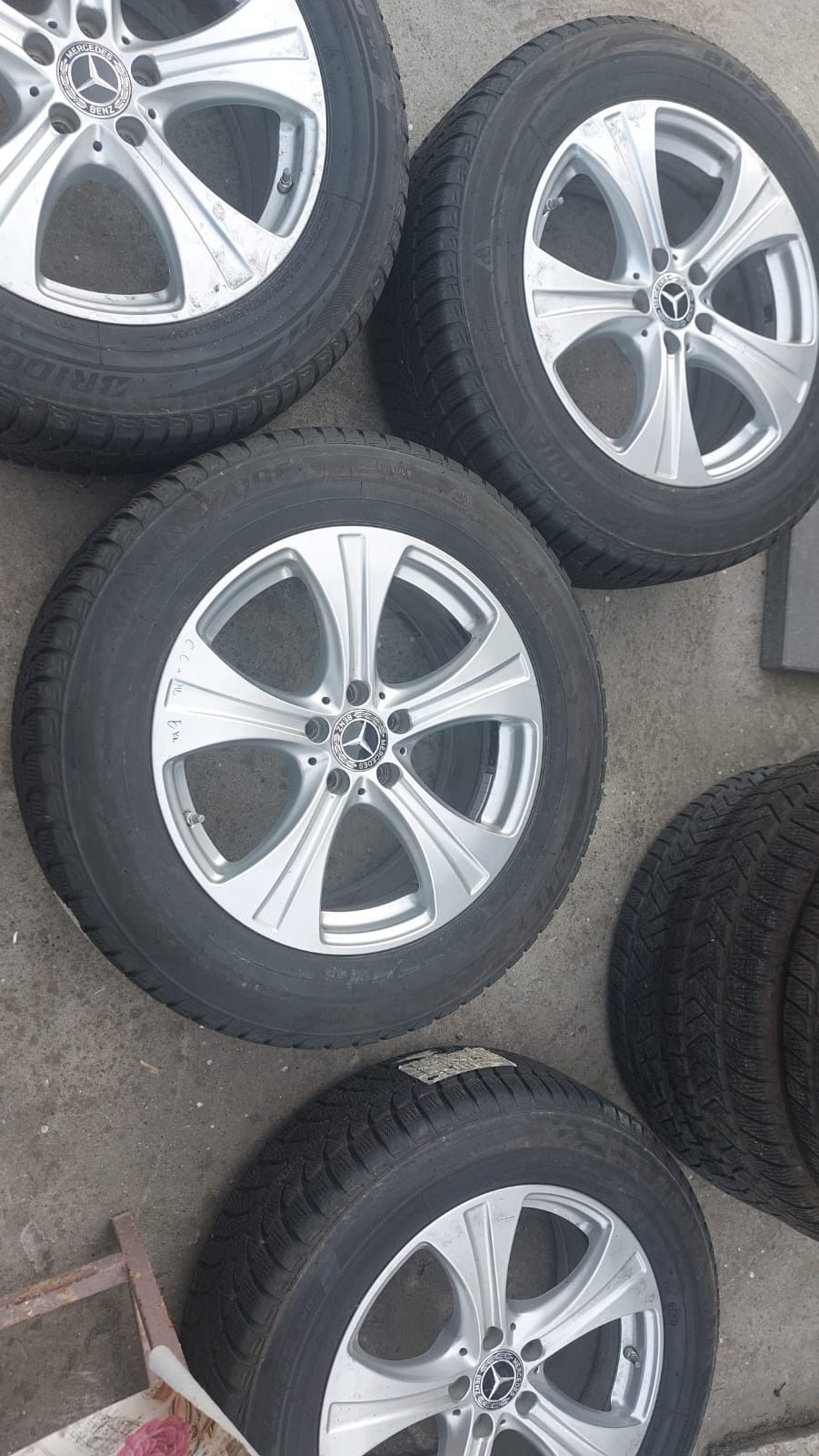 Джанти за Mercedes 5x112 ET 38 J8 18 цола GL ML E класа