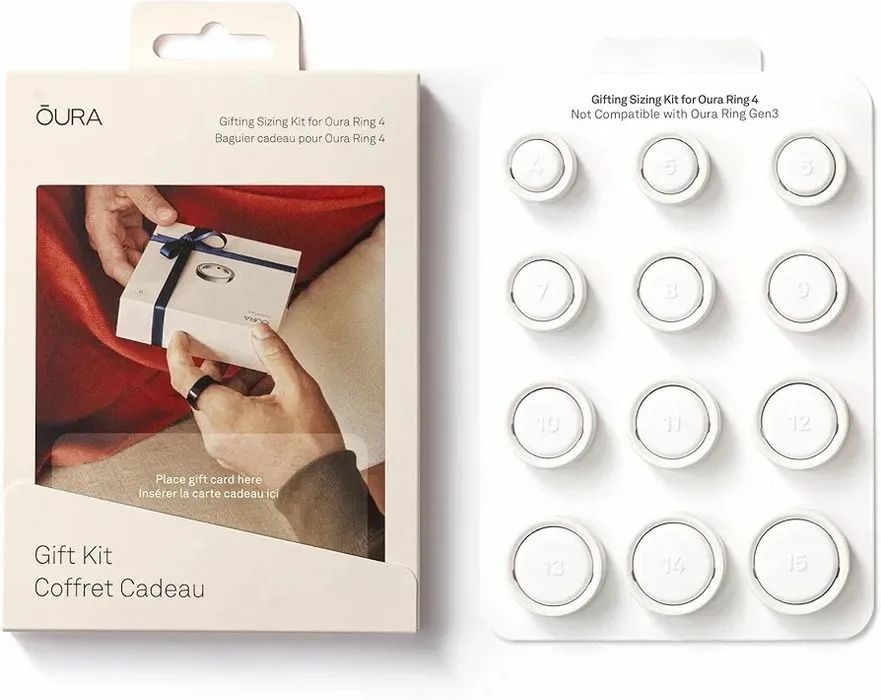 Oura ring 4  примерка набор колец