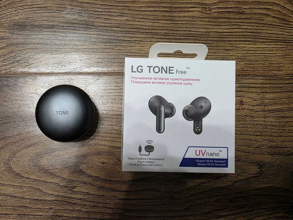 Продам беспроводные наушники вставные LG Bluetooth TONE Free FP9B