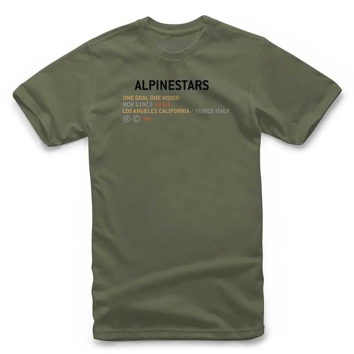 Оригинална мото тениска ALPINESTARS QUEST MILITARY