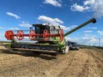 Combina Claas Mega 350