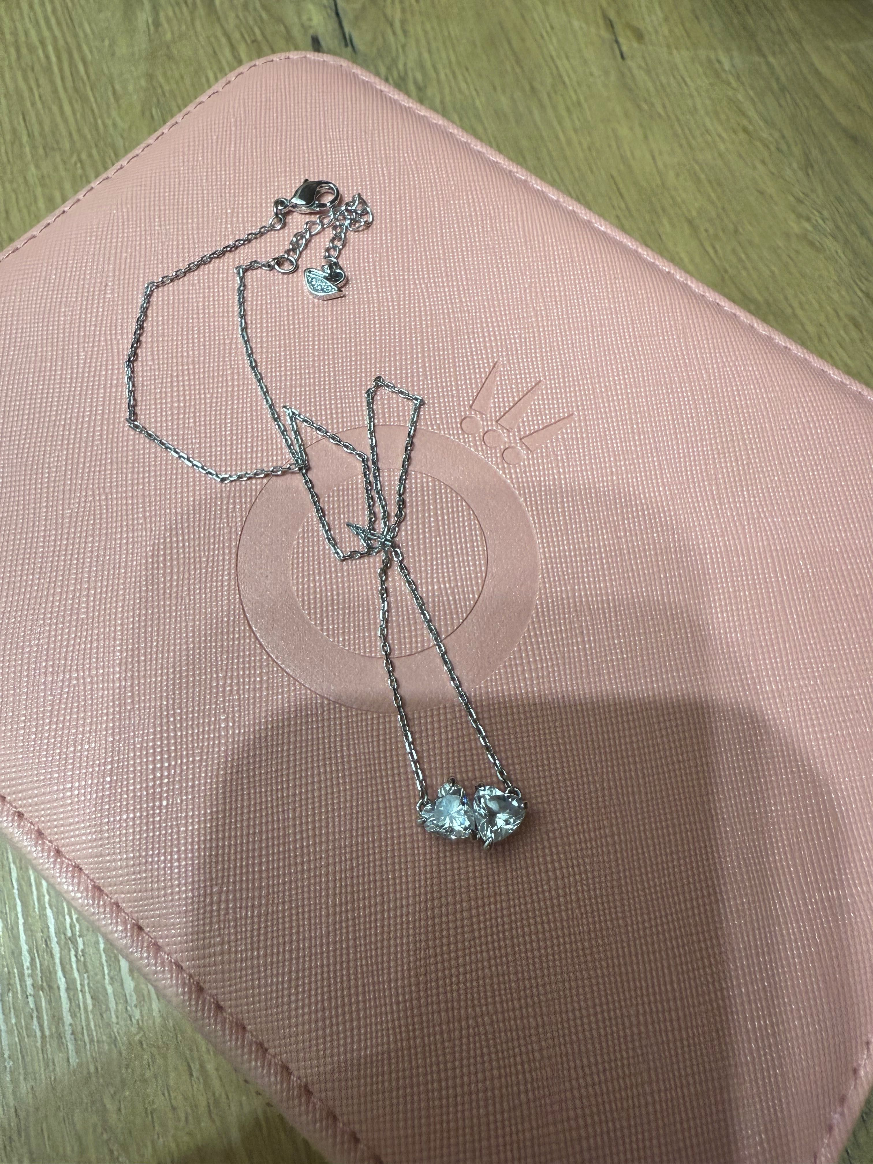 Колие Swarovski сребърно