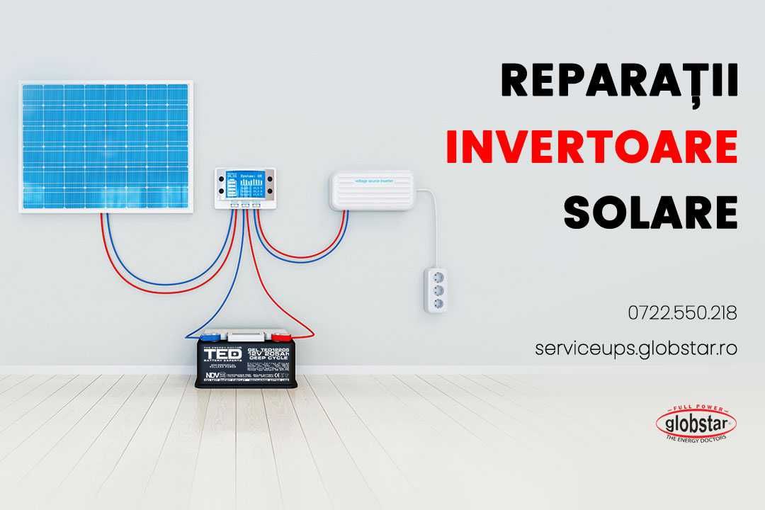Reparatii Invertoare FOTOVOLTAICE | Solare MULTIBRAND, Ongrid, Offgrid