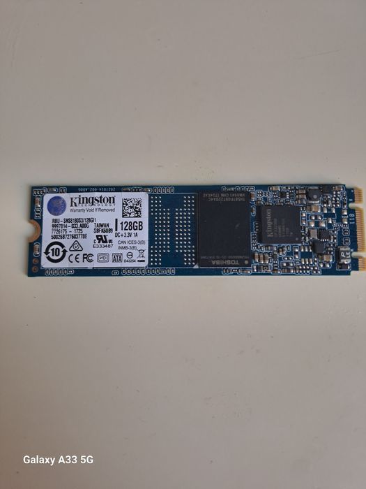 Vand ssd kingston 128 gb