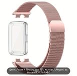 Розови каишка за смарт гривна Huawei band 8/9/10