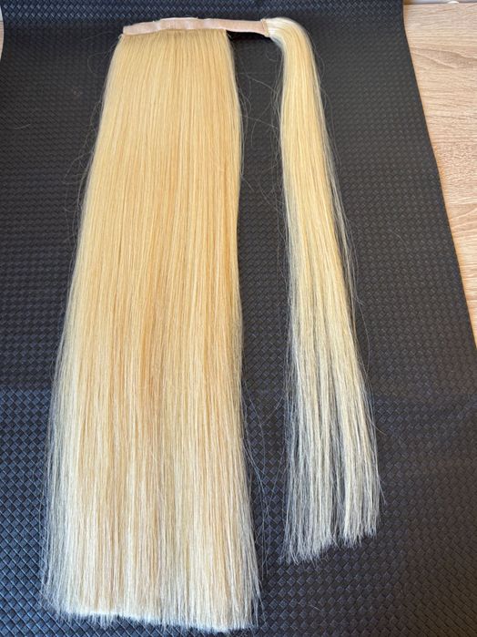 100% естествена виетнамска коса - опашка.