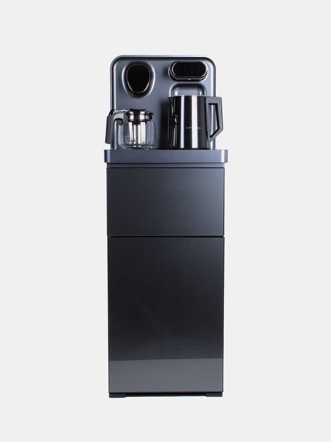 Кулер для воды, 2 в 1 с чайниками Ziffler WD-1166