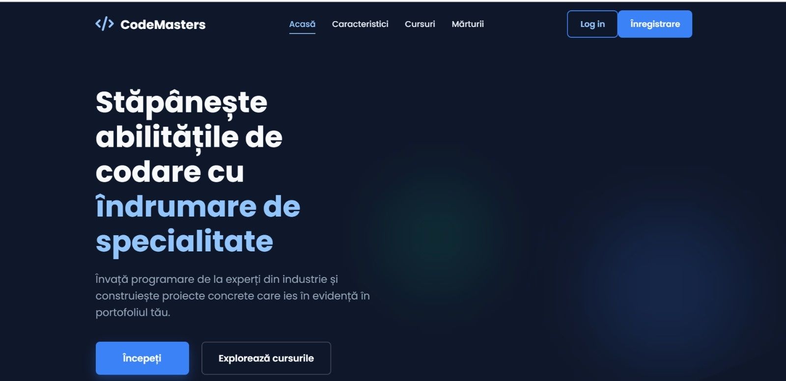 Site-uri la comandă până în 100€ | Funcționale 100% + Mentenanță 24/