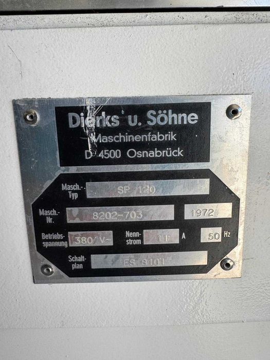 Тестомесачка Diosna модел SP 120
